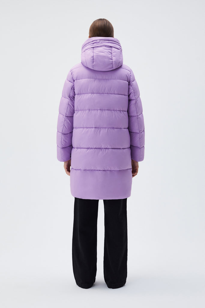 BREKKA Lisbon Down Jacket - violet - back