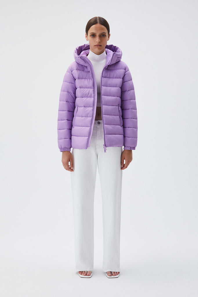 BREKKA Milan Short Down Jacket - lilac