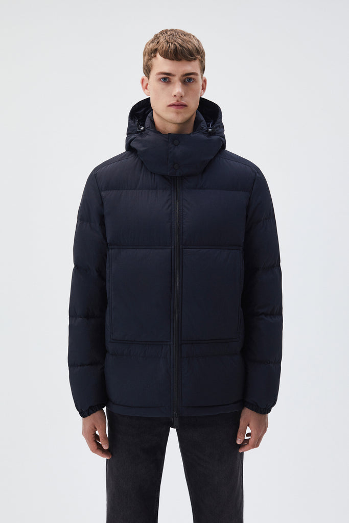 BREKKA Men London Puffer - black - front