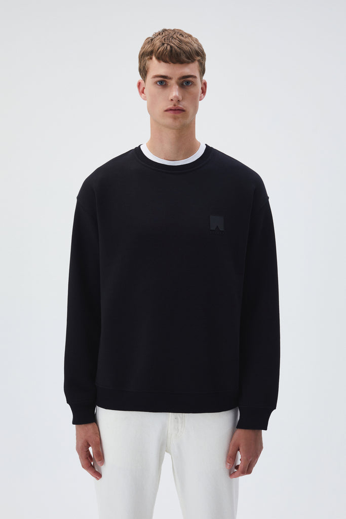 BREKKA Man Memphis Sweater - black - front